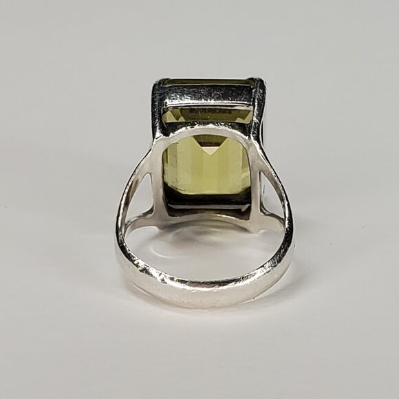 Lori Bonn Citrine Gemstone Sterling Silver Ring, Size 8 - Picture 5 of 10